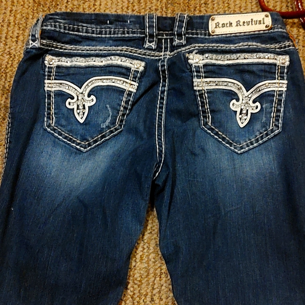 COPY - Rock Revival Capris